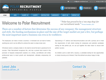 Tablet Screenshot of polar-recruitment.com